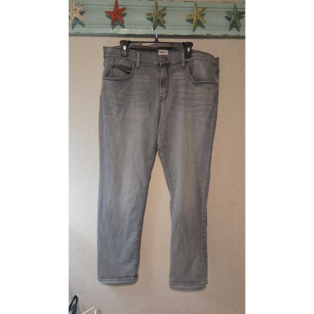 Hudson Grey Slim Jeans 38x 30